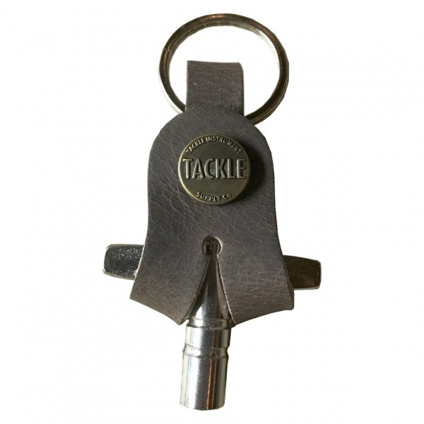 Tackle Instrument Supply Co. Drum Key with Leather Case, Walnut