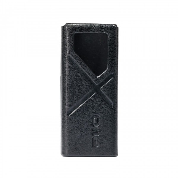 FiiO KA13 Leather Case, Black Front View