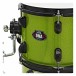 Natal DNA 20'' 4pc Drum Kit, Acid Green