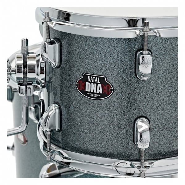 Natal DNA 20'' 4pc Drum Kit, Blue Sparkle
