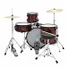 Natal DNA 20'' 4pc Drum Kit, Red Sparkle