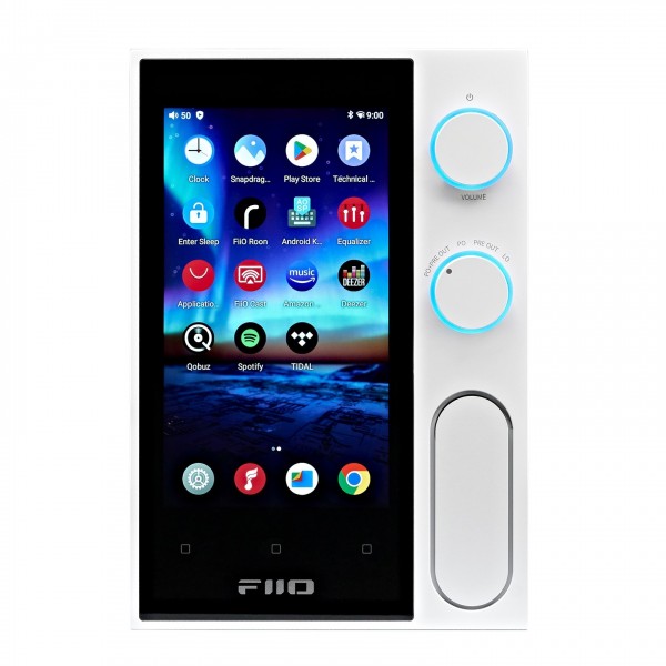 FiiO R7 Desktop Streaming Player and DAC/Amplifier, White at AV.com