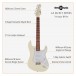 LA Select Guitar by Gear4music, Vintage White