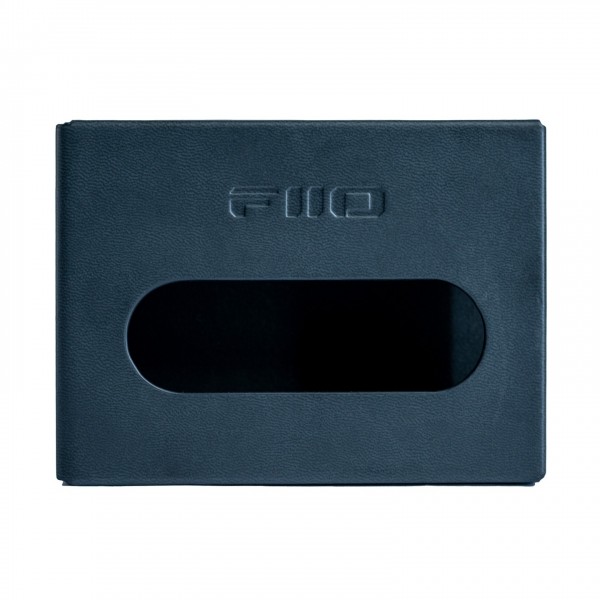 FiiO CP13 Leather Case, Black Front View