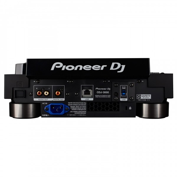 CDJ-3000 Multi Media Player - Rear