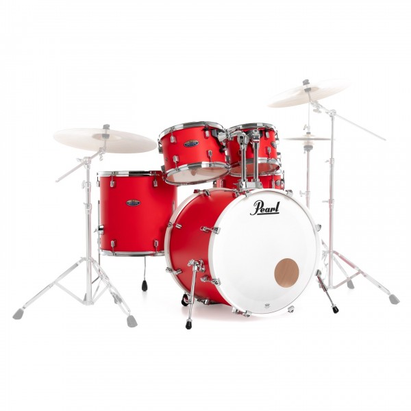 Pearl Decade Maple 22" Am Fusion Shell Pack, Matte Racing Red