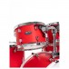 Pearl Decade Maple 22'' 6pc Shell Pack, Matte Racing Red - Mid Tom