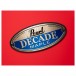 Pearl Decade Maple 22'' 6pc Shell Pack, Matte Racing Red - Badge
