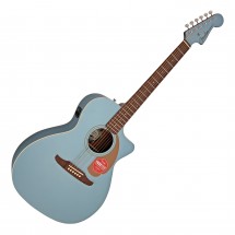 Fender Newporter Player Electro Acoustic, Ice Blue Satin
