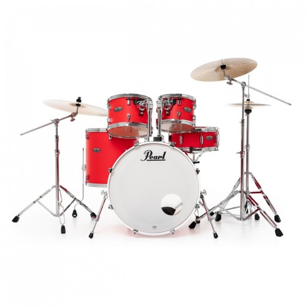 Pearl Decade Maple 22" Am Fusion Shell Pack, Matte Racing Red - Front