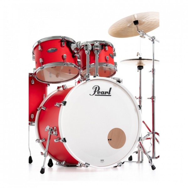 Pearl Decade Maple 22" Am Fusion Shell Pack, Matte Racing Red - Bass Drum