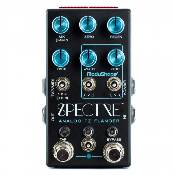 Chase Bliss Audio Spectre TZ Through Zero Flanger Pedal, Blue Knob