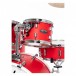 Pearl Decade Maple 22'' 6pc Shell Pack, Matte Racing Red - High Tom