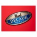 Pearl Decade Maple 22'' 6pc Shell Pack, Matte Racing Red - Badge
