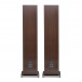 Triangle Borea BR10 Floorstanding Speakers (Pair), Walnut Back View