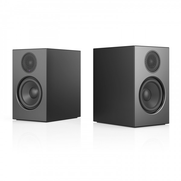 Audio Pro A28 Active Wireless Bookshelf Speakers, Black