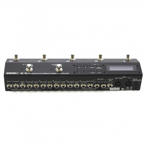 ギター BOSS ES-5 Boss ES-5 wpływ systemu przełączającego | Gear4music