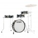 Tama Club-Jam Pancake 18' 4pc Shell Pack, Hairline Black