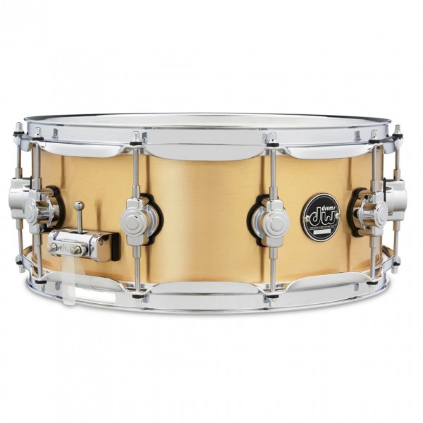 DW Drums Performance Series 14" x 5.5" Snare Drum, Brass - Strainer