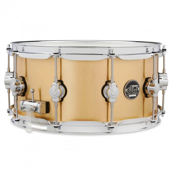 DW Drums Performance Series 14" x 6.5" Snare Drum, Brass - Strainer