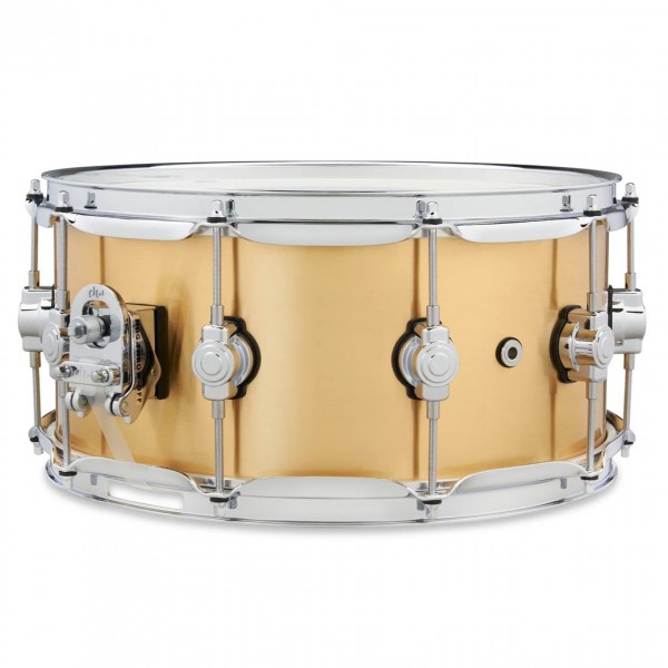 DW Drums Performance Series 14" x 6.5" Snare Drum, Brass - Throw off