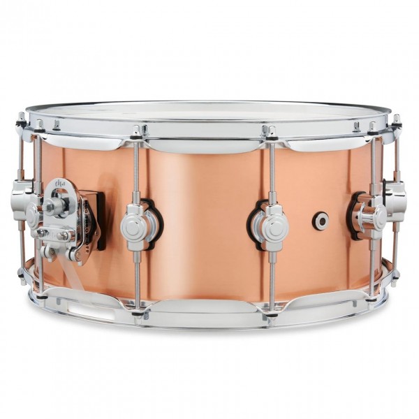 DW Drums Performance Series 14" x 6.5" Snare Drum, Copper - Throw off