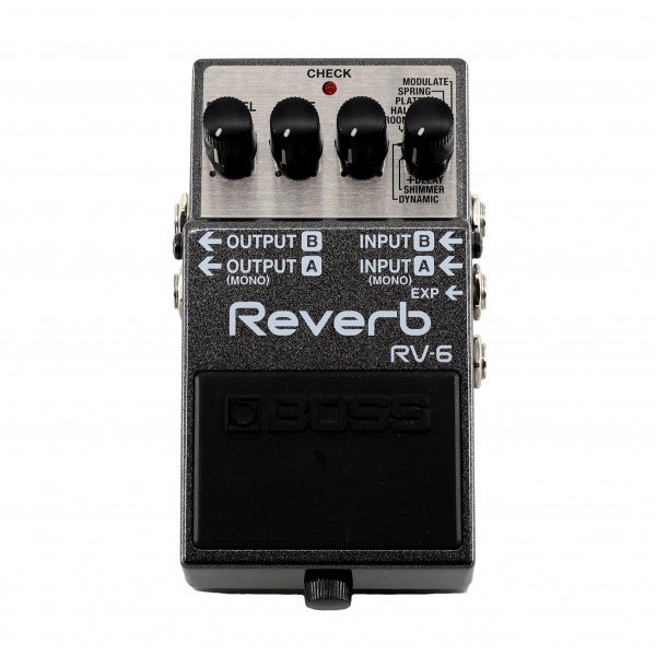 Boss RV-6 Reverb Effects Pedal - Secondhand at Gear4music