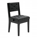 Adjustable Piano Chair by Gear4music, Gloss Black