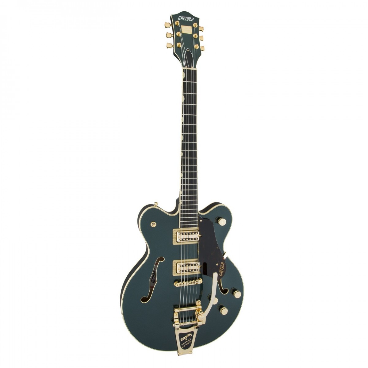 Gretsch G6609TG Players Edition Broadkaster Center Block, Green at ...