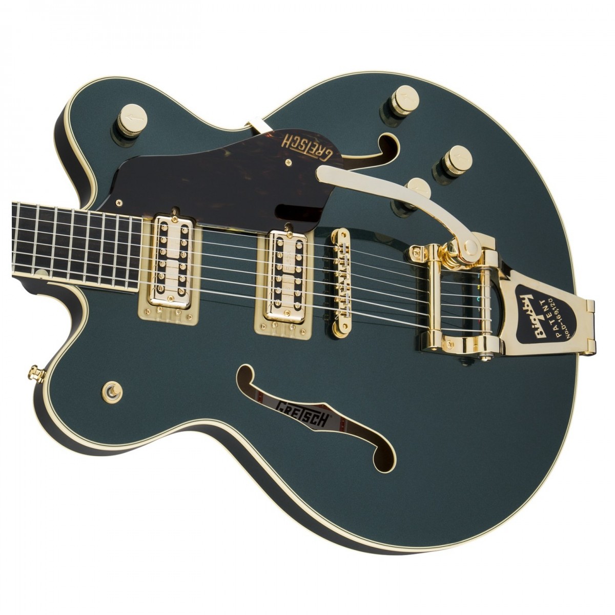 Gretsch G6609TG Players Edition Broadkaster Center Block, Green at ...