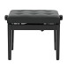 Hydraulic Piano Stool, Gloss Black