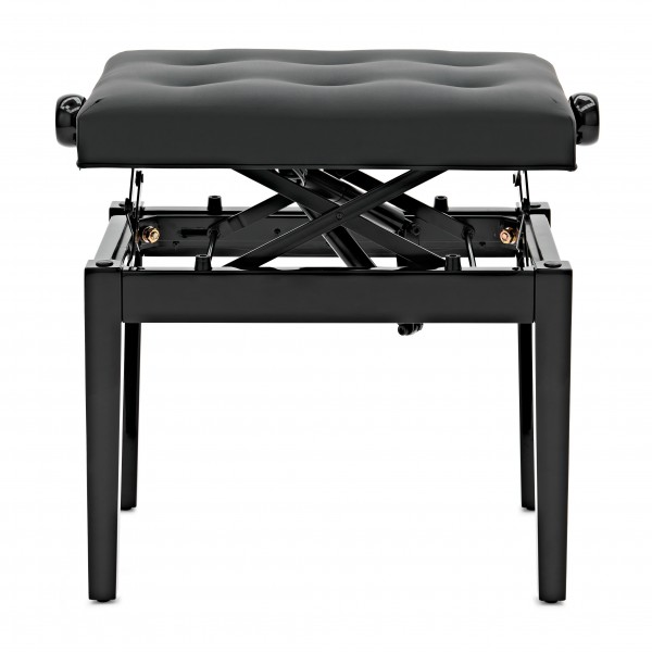 Hydraulic Piano Stool, Gloss Black