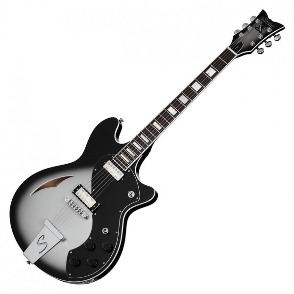 Schecter TSH-1 Hollowbody, Silverburst