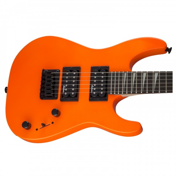 Jackson JS1X Dinky Minion Electric Guitar, Neon Orange at Gear4music
