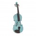 Stentor Harlequin Violin Outfit, Light Blue, 1/4, angle