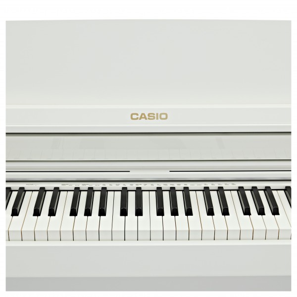 Casio AP-550 Digital Piano, White - Keys