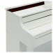 Casio AP-550 Digital Piano, White - Lid Up