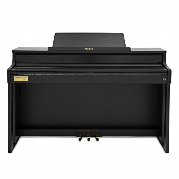 Casio AP-750 Digital Piano, Black - Closed Lid