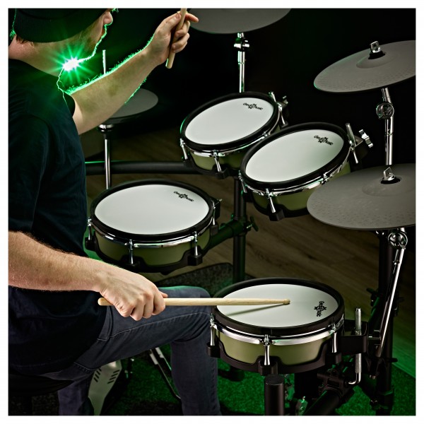 DD700 Electronic Drum Kit by Gear4music, Custom Bundle