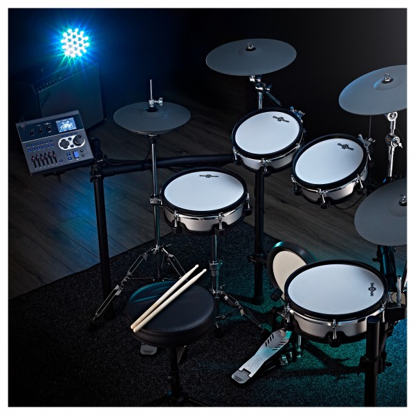 DD800 Electronic Drum Kit by Gear4music, Custom Bundle