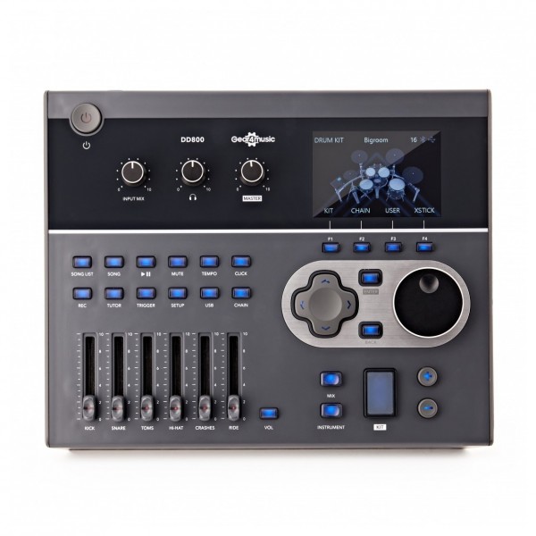 DD800 Electronic Drum Kit by Gear4music, Custom Bundle