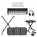 Roland GO:KEYS 3 Keyboard, Midnight Blue Bundle