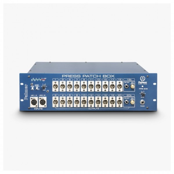 Palmer 20 Channel Stereo Press Patch Box Outputs