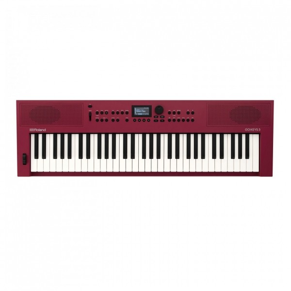 Roland GO KEYS 3 Music Creation Keyboard, Dark Red