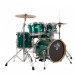 Tamburo T5 Series 20'' 5pc Drum Kit, Green Sparkle