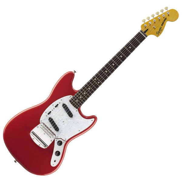 Fender Vintage Modified Mustang Guitar, Fiesta Red