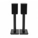 Wharfedale Diamond 9.1 Speakers with Stands, Black