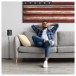Klipsch Flexus Surround 100 Wireless Surround Speakers - Living Room Lifestyle Image
