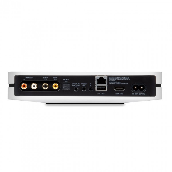 Bluesound NODE White Wireless Hi-Res Music Streamer