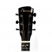 Hartwood Sonata-FX Jumbo Electro-Acoustic Guitar, Black, Headstock